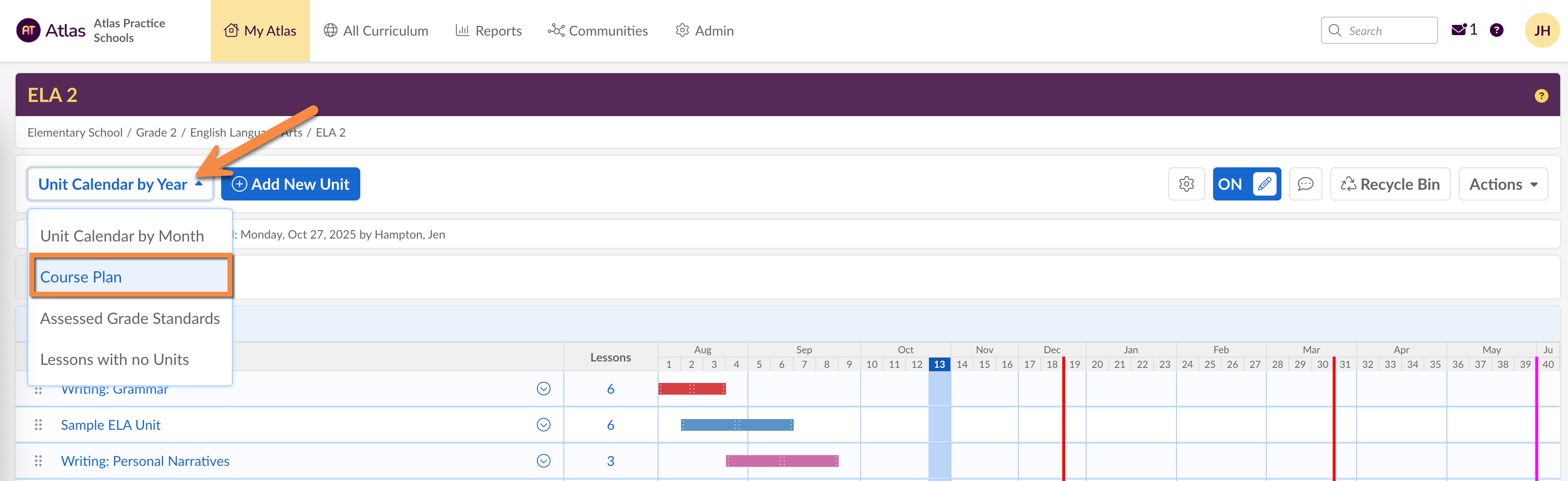 Captura de pantalla: Características principales: Exportar datos a PDF