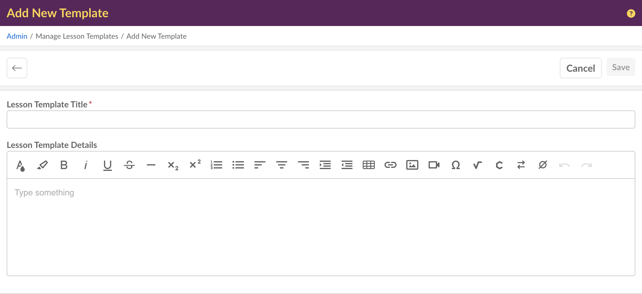 Captura de pantalla: Solo las plantillas activas son visibles y accesibles para los usuarios en Atlas.