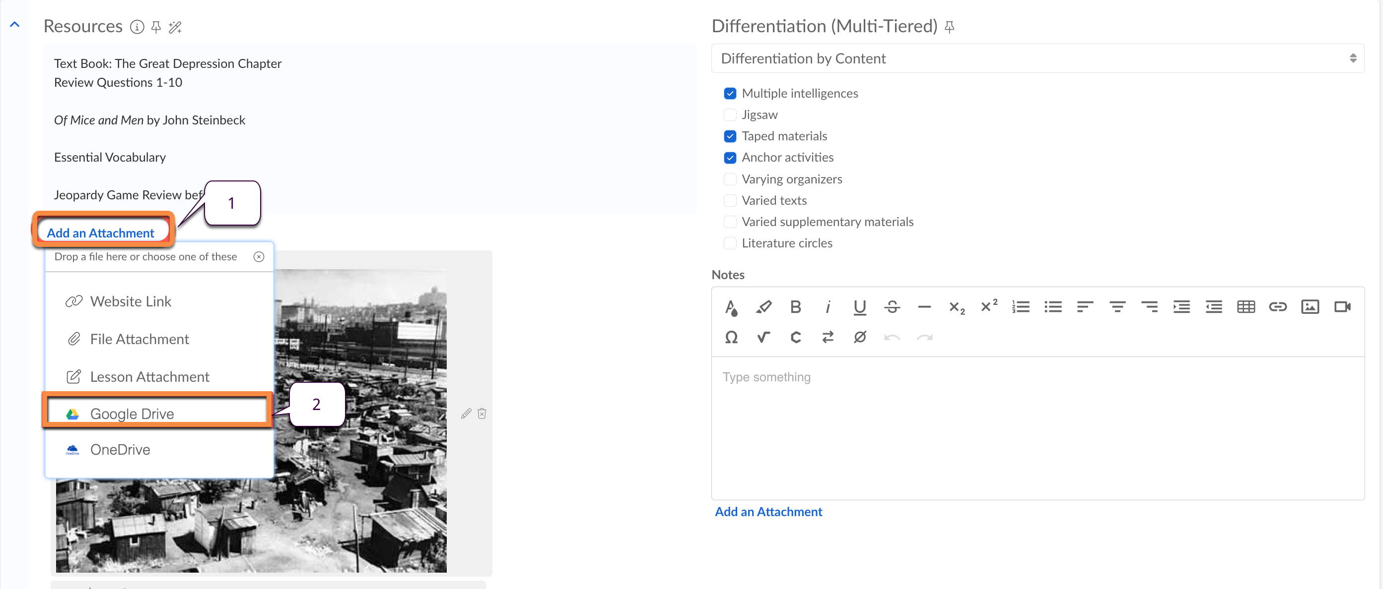 Captura de pantalla: Localiza el/los archivo(s) en tu Google Drive.
