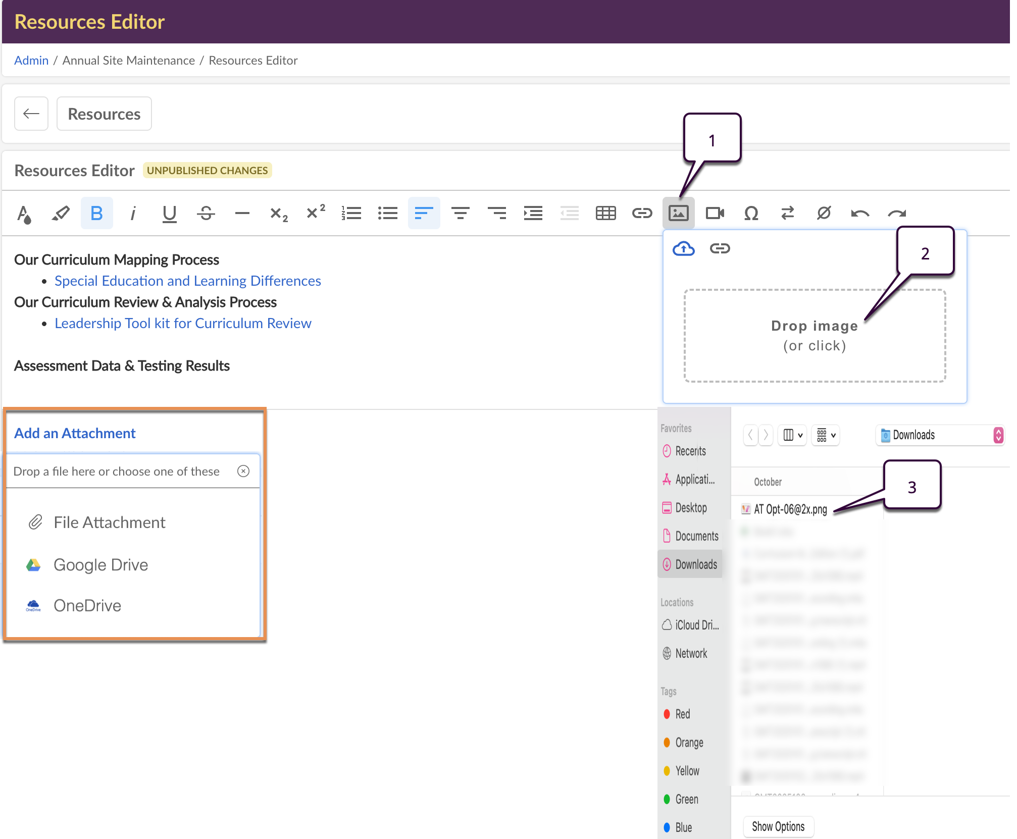 屏幕截图：电子文件可以是 MS Word® 文档、MS Excel® 电子表格、MS PowerPoint® 演示文稿或 PDF® 文件。